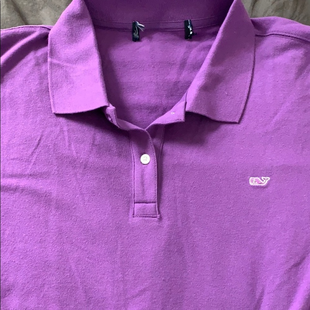 vineyard vines Polo XL - purple. EUC worn once